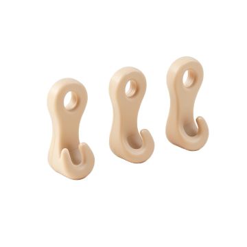 Spa Leaf Decorative Shower Curtain Hooks