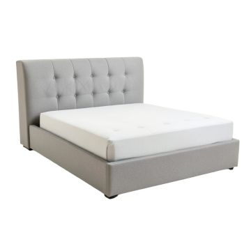 Aquilla Tufted Upholstered Platform Bed
