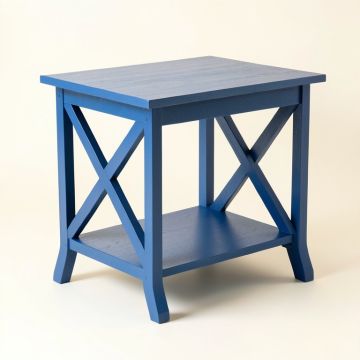 Olive Falls Side Table - Blue (synthetic illustration; no displayed measurements)