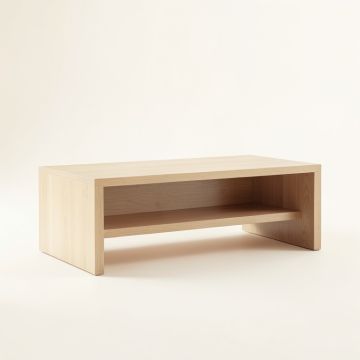 Brook Falls Coffee Table - Beige (synthetic illustration; no displayed measurements)