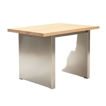 Deroche Kitchen Island Set Stainless Steel