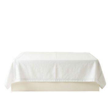 Wren Canyon Flat Bed Sheet - White