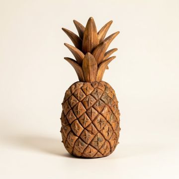 Florala Driftwood Pineapple Sculpture (synthetic illustration; no displayed measurements)