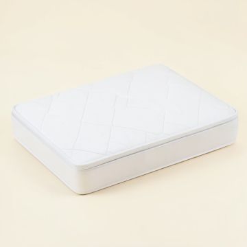 Luxury Soft Comfort Polyester Mattress Pad (synthetic illustration; no displayed measurements)