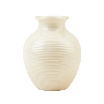 Pine Brook Empty Decorative Vase - Ivory