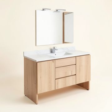 Sheffield 48 '' Single Bathroom Vanity Set (synthetic illustration; no displayed measurements)