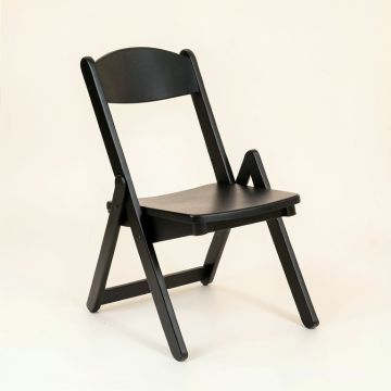 Briar Brook Folding Outdoor Chair - Black (synthetic illustration; no displayed measurements)