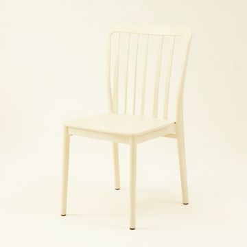 Ridge Dell Dining Chair - Ivory (synthetic illustration; no displayed measurements)