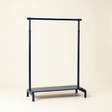 Alder Canyon Empty Garment Rack - Navy (synthetic illustration; no displayed measurements)