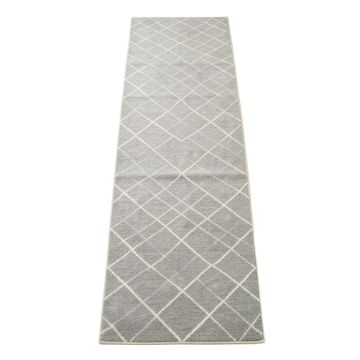 Laurel Arc Narrow Runner Rug - Gray
