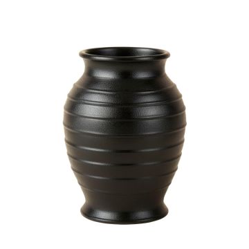 Flint Bridge Empty Decorative Vase - Black (synthetic illustration; no displayed measurements)