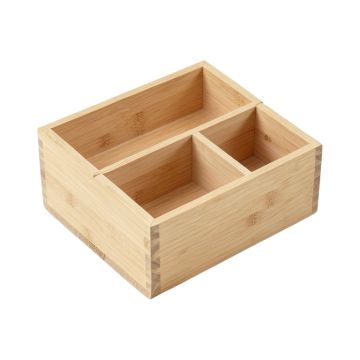 Clay Bluff Empty Coffee-Station Organizer - Beige