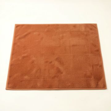 Hill Dell Bath Mat - Terracotta (synthetic illustration; no displayed measurements)