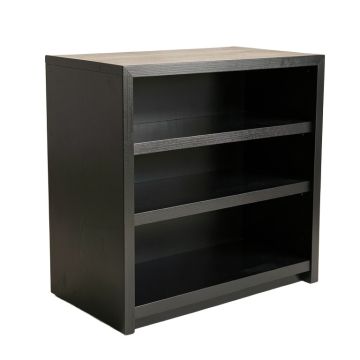 Holly Crest Empty Seed-Starting Shelving Unit Without Lights - Black