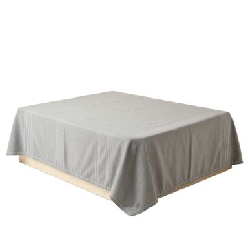 Clay Falls Flat Bed Sheet - Gray