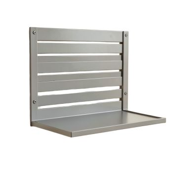 Cove Bend Wall-Mounted Entryway Organizer Shelf - Gray
