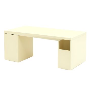 Clay Field Desktop Monitor Riser - Cream