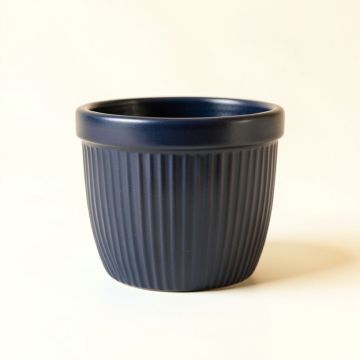 Cedar Brook Empty Planter - Navy (synthetic illustration; no displayed measurements)