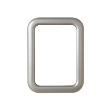 Hazel Branch Framed Wall Mirror - Gray