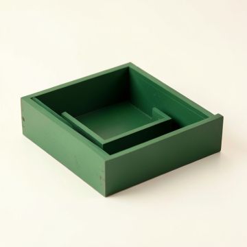 Cedar Arc Empty Pantry Drawer Organizer Insert (synthetic illustration; no displayed measurements)