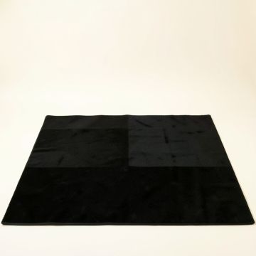 Sage Bridge Rectangular Area Rug - Black (synthetic illustration; no displayed measurements)