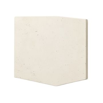 Solid Seashell 8 '' X 8 '' Cement Field Tile