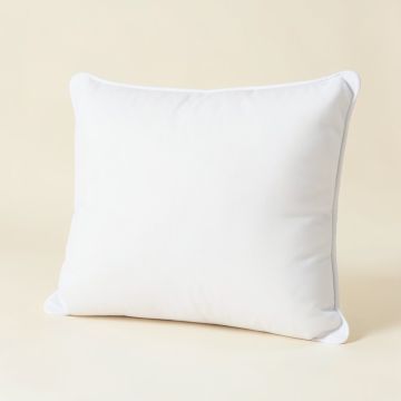 Butcher Plush Fiber Hypoallergenic Down Alternative Total Body Fiber Pillow With Zippered Cover (synthetic illustration; no displayed measurements)