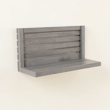 Fern Bridge Wall-Mounted Entryway Organizer Shelf - Gray (synthetic illustration; no displayed measurements)