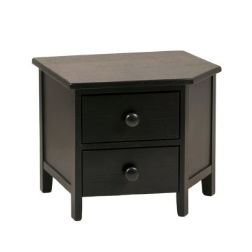 Shore Brook Nightstand - Black (synthetic illustration; no displayed measurements)