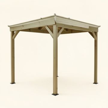 Bristol Grande 24 Ft. W X 12 Ft. D Vinyl Pergola (synthetic illustration; no displayed measurements)