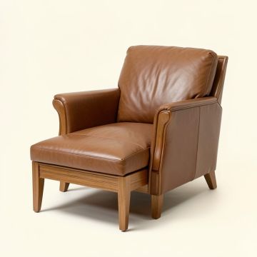 Aaleeyah 25 '' Wide Armchair And Ottoman (synthetic illustration; no displayed measurements)