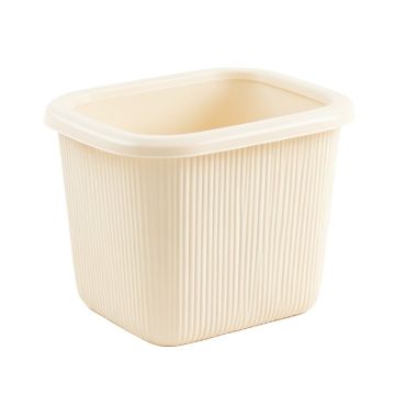 Pine Arc Laundry Hamper - Cream