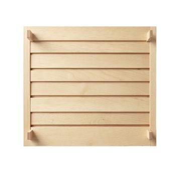 Maple Bluff Empty Wall-Mounted Tool Organizer Panel - Beige