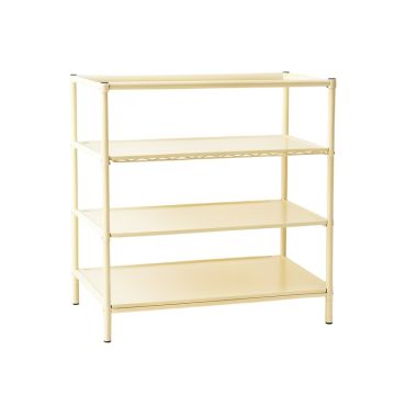 Fern Bend Empty Countertop Canister Rack - Ivory