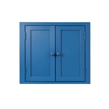 Clay Dell Wall-Mounted Entry Cabinet - Blue