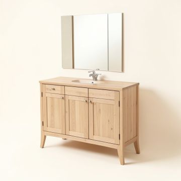 Gaffney 61 '' Double Bathroom Vanity Set (synthetic illustration; no displayed measurements)