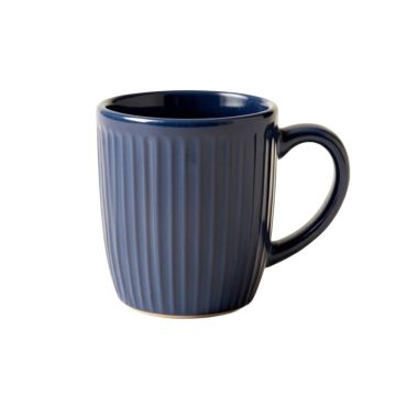 Holly Arc Ceramic Mug - Navy