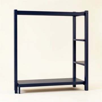 Ash Bridge Empty Garment Rack - Navy (synthetic illustration; no displayed measurements)