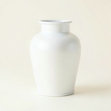 Vale Bridge Empty Decorative Vase - White (synthetic illustration; no displayed measurements)