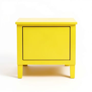 Langsey 1 - Drawer Nightstand In Yellow (synthetic illustration; no displayed measurements)