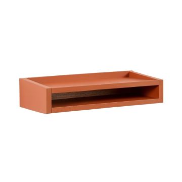 Glen Bend Wall-Mounted Shelf - Terracotta