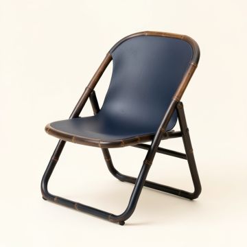 Clay Arc Folding Outdoor Chair (synthetic illustration; no displayed measurements)