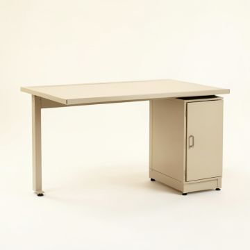 Wren Canyon Empty Workshop Workbench - Beige (synthetic illustration; no displayed measurements)
