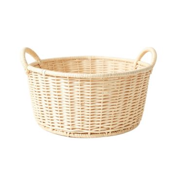 Dune Bridge Empty Storage Basket - Ivory