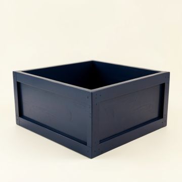 Slate Dale Empty Furniture-Style Pet Crate - Navy (synthetic illustration; no displayed measurements)