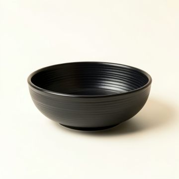 Pine Brook Dining Bowl - Black (synthetic illustration; no displayed measurements)