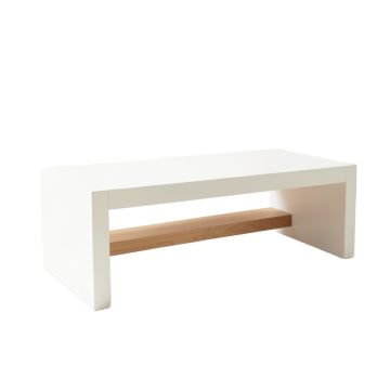 Summit Canyon Coffee Table - White