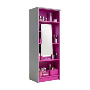 Rieves Over The Door Makeup Storage Jewelry Armoire With Mirror