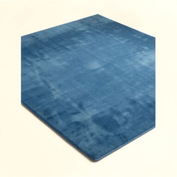 Plums Cotton Blue Area Rug (synthetic illustration; no displayed measurements)