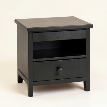 Willow Falls Nightstand - Black (synthetic illustration; no displayed measurements)